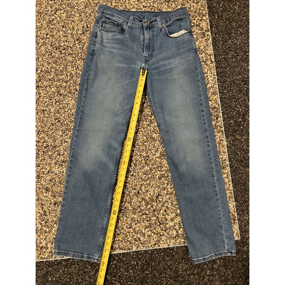 Levi's 514 Women's Denim 32W 34L Straight Leg Blue Jeans - Picture 5 of 6